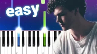 Vance Joy - Riptide (100% EASY PIANO TUTORIAL)