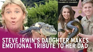 Steve Irwin's Daughter Bindi's Walk of Fame Tribute