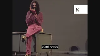 Frank Zappa Literary Reading of 'The Naked Lunch', The Nova Convention, 1978 | Premium Footage