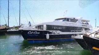 Cat Cocos ferry Seychelles