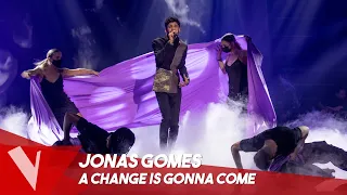 Sam Cooke - 'A change is gonna come' ● Jonas Gomes| Lives | The Voice Belgique Saison 9