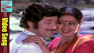 Pacha Pachani Video Song || Bhoga Bhagyalu Movie || Krishna, Sridevi