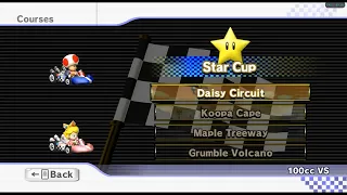 //STAR CUP// vs @DEMIFIEND having a round of MARIO KART WII