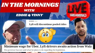 In The Mornings with Eddie and Vinny | Lyft to end Pool