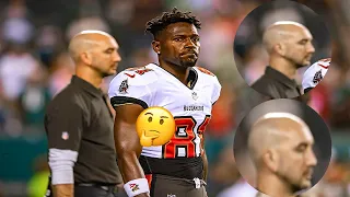 Watch Antonio Brown Strips Off In Dubai Pool Infront Of Woman And Exposes His D*ck To Her, Video