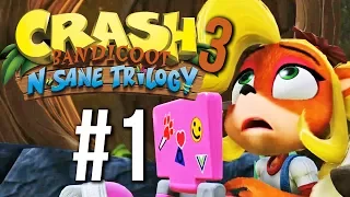 Crash Bandicoot 3 Warped N Sane Trilogy Gameplay Walkthrough Part 1