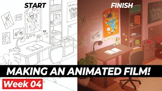 #4 Making my own animated film - Starting on backgrounds!