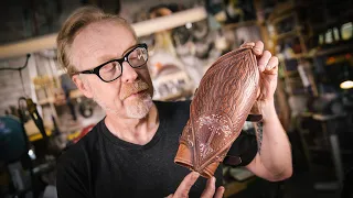 Adam Savage's Leather Aragorn Vambraces!