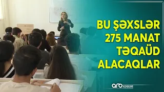 Bu şəxslər aylıq 275 manat Prezident təqaüdü alacaqlar – Təqaüd kimlərə şamil edilir?