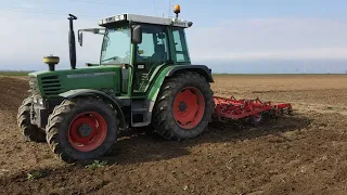 Fendt 308 zatvaranje zimske brazde Fendt 308 winter furrow closure