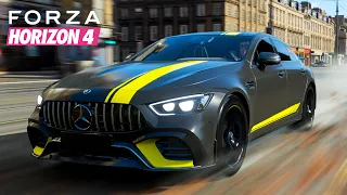 Forza Horizon 4 | 2018 Mercedes AMG GT 4 Door Coupé Gameplay