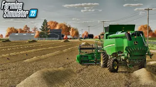 The First REAL Harvest on Ohio Richlands! | Farming Simulator 22