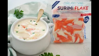 Surimi Crab Soup with Aquamar®