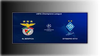 UEFA CHAMPIONS LEAGUE 2021/2022 - SL BENFICA Vs DYNAMO KYIV || GAMEPLAY PS4 - PES 2021