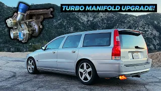 A Japanese Turbo Manifold for My Swedish Volvo V70R