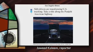 08 "Sikh Drivers are Transforming U.S. Trucking" receives 2020 Wilbur Award