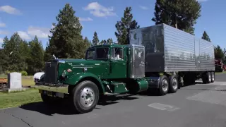 Antique Trucks Visit Train Mountain