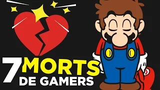 7 GAMERS DEATH in their FAVORITE VIDEO GAME