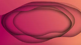 Abstract Animation. Smooth Movement Of Circumferences on Pinkish Background. 4K Relaxing Screensaver