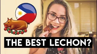 BEST TASTING LECHON in the Philippines?! - Honest Tourist REACTION | Cebu