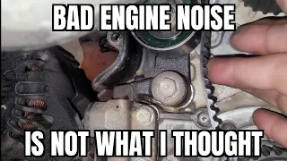 Engine Clatter From A Worn & Loose Timing Belt? Ummm, Maybe...