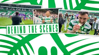 TUNNEL CAM + ALISTAIR JOHNSTON VLOG TAKEOVER | BTS Vlog on Celtic FC Trophy Day