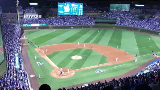 CUBS FANS GO WILD AFTER MIGUEL MONTERO'S GRAND SLAM NLCS GAME 1 BLAST