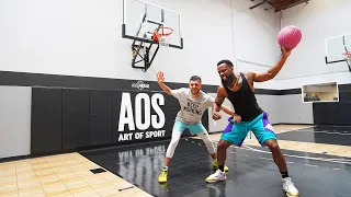 Cash vs Brawadis 1v1 Rivalry Basketball Game!