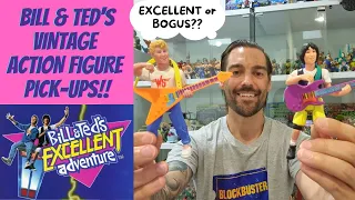 Bill and Ted's Excellent Adventure Action Figure Pick-ups!! My Thoughts on this 1991 Kenner Toy Line