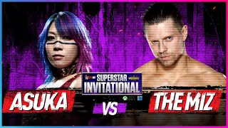 ASUKA vs. THE MIZ : Rd. 1 - WWE 2K18 Superstar Invitational Tournament