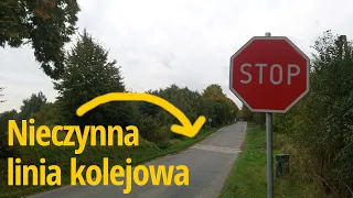 Zapomniane znaki STOP na przejazdach kolejowych przez nieczynne linie kolejowe. #BezpiecznyPrzejazd