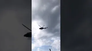 Bell 412 Helicopter sound/ Bell 412 flyby