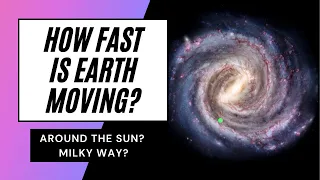 Earth's Speed around the Sun and the Milky Way