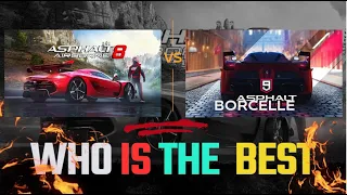 Asphalt9 vs Asphalt8 | Asphalt 8 vs Asphalt 9 Legends Comparison Video Which is Best?  alok uc gamer