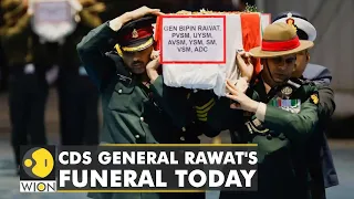 CDS General Bipin Rawat's funeral today, nation mourns the death of India's veteran officer