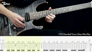 Metallica - Enter Sandman Guitar Solo Without Wah(Slow Tempo)