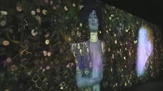 Gustav Klimt se reinventa en París gracias a la tecnología digital