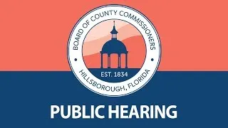 Board of County Commissioners: Public Hearing - 01.17.19