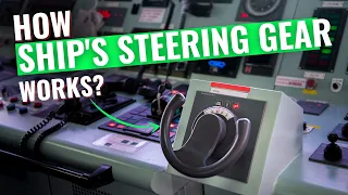 How Ship Steering Works? (Hydraulic Steering System)