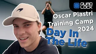 Oscar Piastri Training Camp 2024 - Day In the Life Presented by Quad Lock