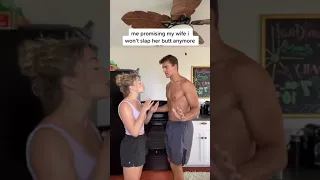 me promising my wife i won't slap her butt anymore #shorts