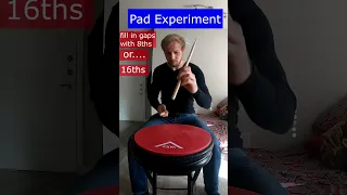 How to play drum grooves on a practice pad