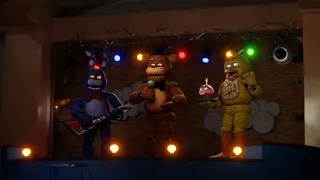 3-D model. five nights at Freddy’s  animatronics on stage. talking in your sleep.￼ music video. ￼