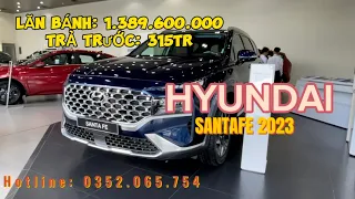 Hyundai Santafe 2023 dầu cao cấp. Phiên bản đắt nhất ra sao ? Thực sự có HOT ?? 🔥