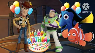 Woody, Buzz Lightyear, Dory and Marlin's Birthday Message (to @jadanandwoody)