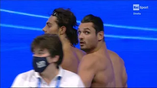 THOMAS CECCON    European swimming championship 2021  50 fly heat  23.39