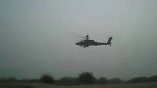 Chinook escorted by Apache helicopter - Evac. (Part 1)