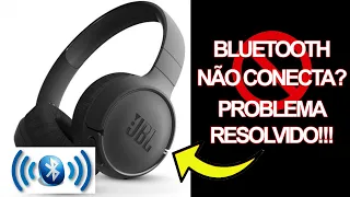 SEU FONE JBL NÃO ESTÁ CONECTANDO O BLUETOOTH ? ( PROBLEMA RESOLVIDO).