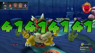 Mario Party 10 - Mario vs Luigi vs Wario vs Waluigi vs Bowser - Whimsical Waters