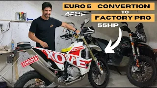 CONVERTING a Euro5 KOVE 450 RALLY to FACTORY PRO | DO IT ASAP!